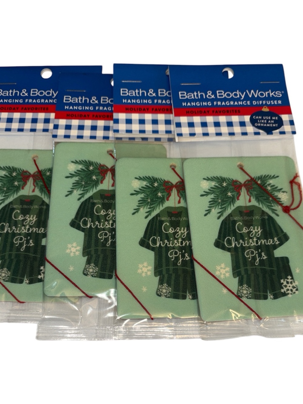 Bath & Body Works Cozy Christmas PJs Hanging Fragrance Diffuser New in package